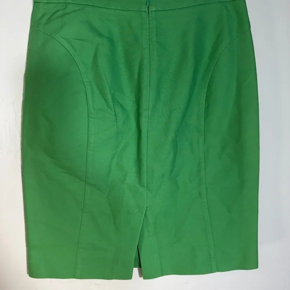 J. Crew Vibrant Green Pencil Skirt - Picture 5 of 14